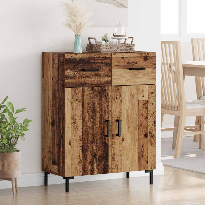 Sideboard Gammelt træ 69,5 x 34 x 90 cm Konstrueret træ