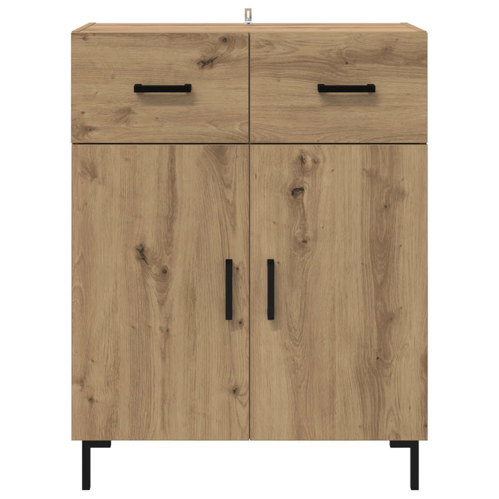 Sideboard Artisan Egetræ 69,5 x 34 x 90 cm Konstrueret træ