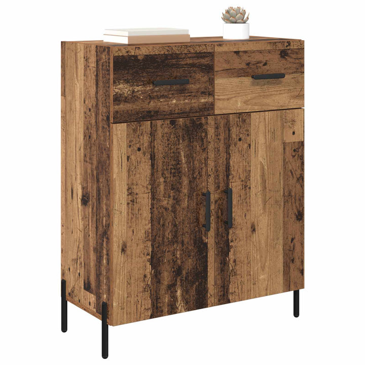 Sideboard Gammelt træ 69,5 x 34 x 90 cm Konstrueret træ