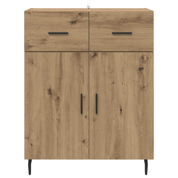 Sideboard Artisan Egetræ 69,5 x 34 x 90 cm Konstrueret træ