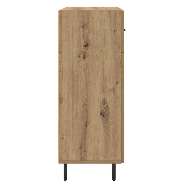 Sideboard Artisan Egetræ 69,5 x 34 x 90 cm Konstrueret træ