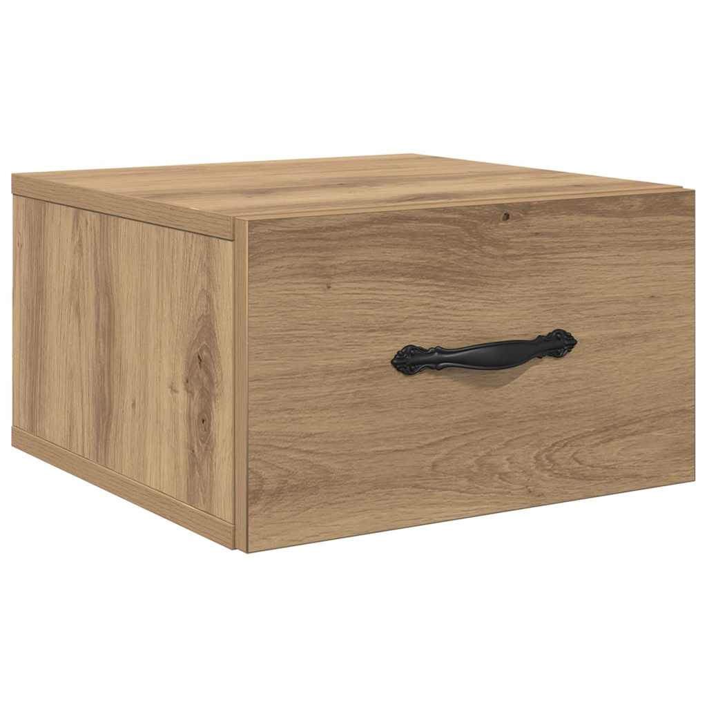 Natskab 2 pcs artisan eg 35 x 35 x 20 cm Konstrueret træ