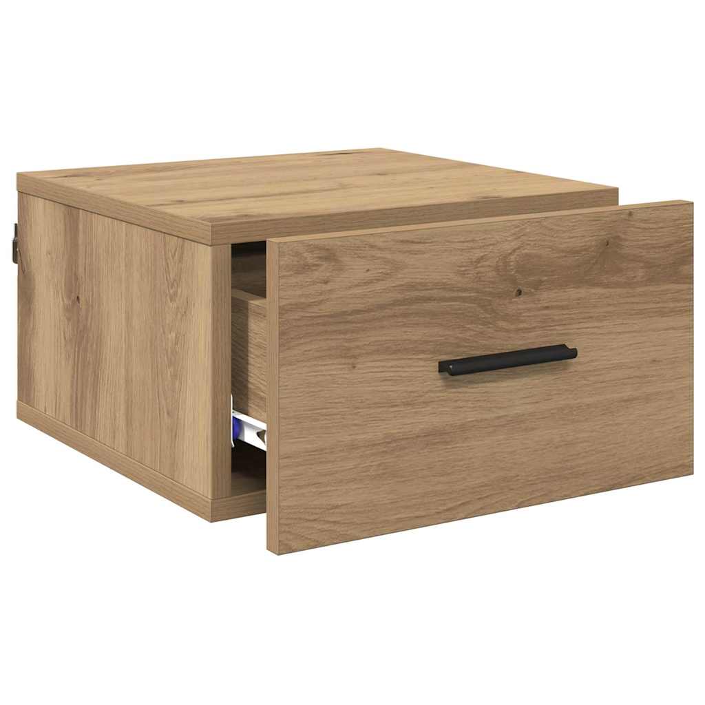 Natskab 2 pcs artisan eg 35 x 35 x 20 cm Konstrueret træ