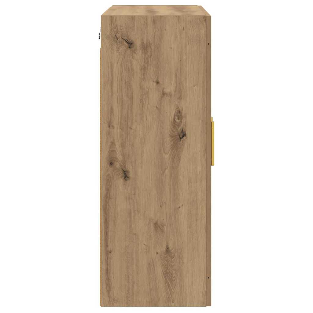 Vægskab Artisan Egetræ 69,5 x 34 x 90 cm Konstrueret træ