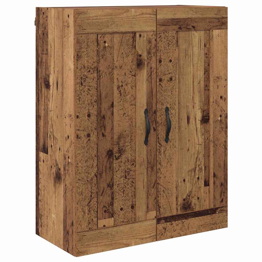 Vægskab Gammelt træ 69,5 x 34 x 90 cm Konstrueret træ