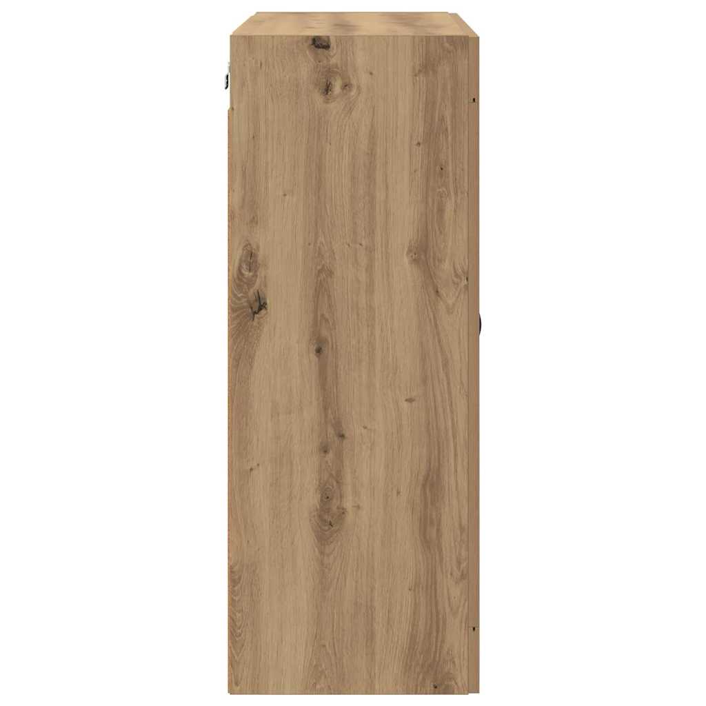 Vægskab Artisan Egetræ 69,5 x 34 x 90 cm Konstrueret træ