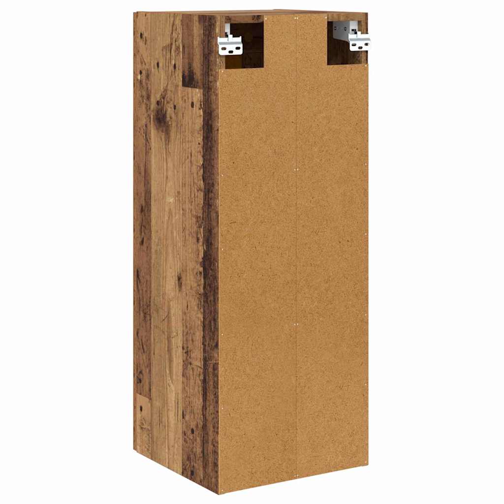 Vægskab Gammelt træ 34,5 x 34 x 90 cm Konstrueret træ