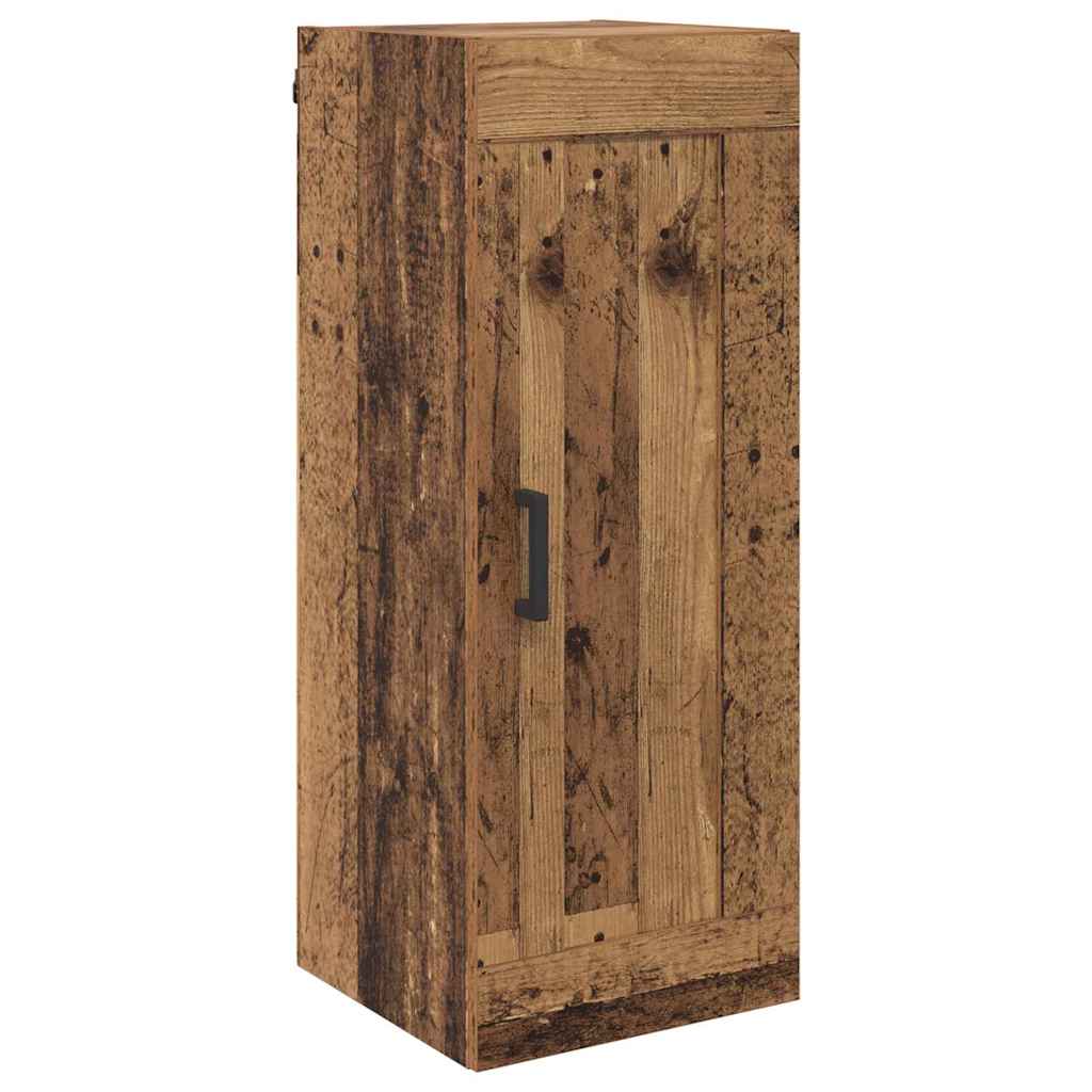 Vægskab Gammelt træ 34,5 x 34 x 90 cm Konstrueret træ