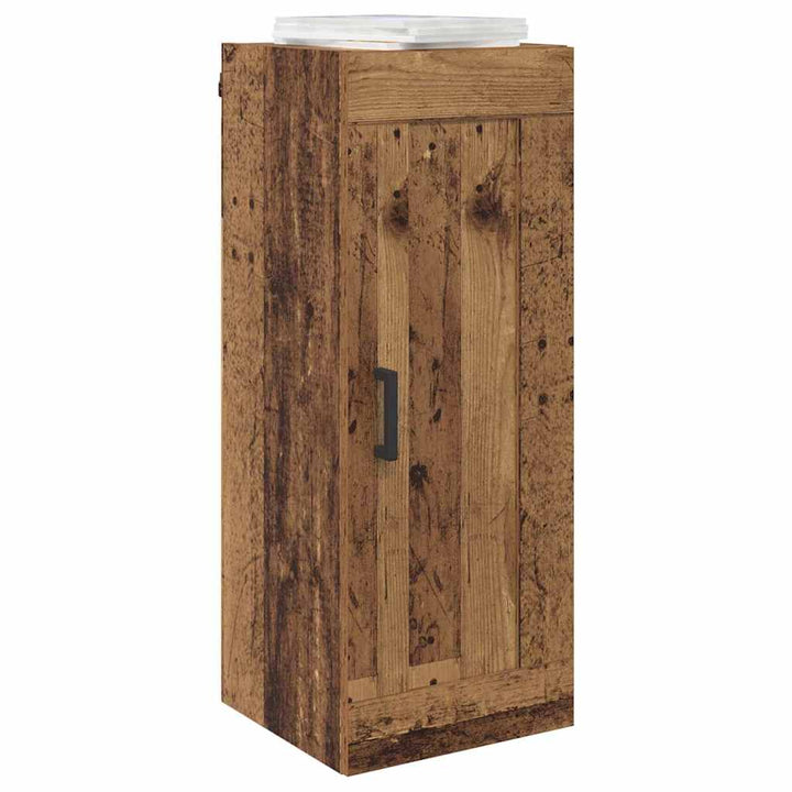 Vægskab Gammelt træ 34,5 x 34 x 90 cm Konstrueret træ