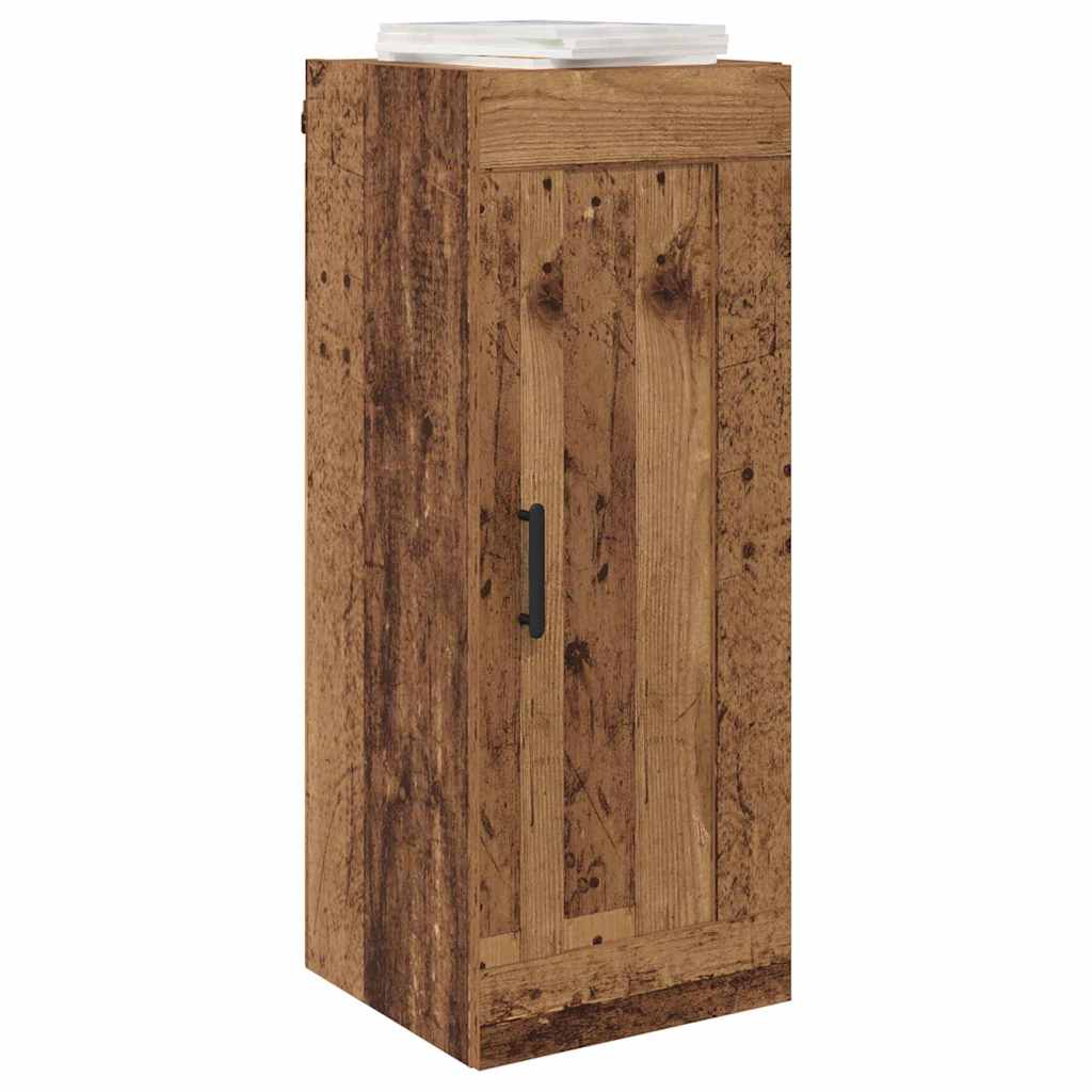 Vægskab Gammelt træ 34,5 x 34 x 90 cm Konstrueret træ