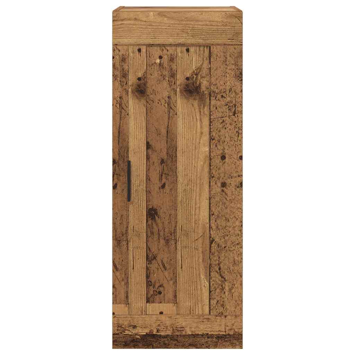 Vægskab Gammelt træ 34,5 x 34 x 90 cm Konstrueret træ