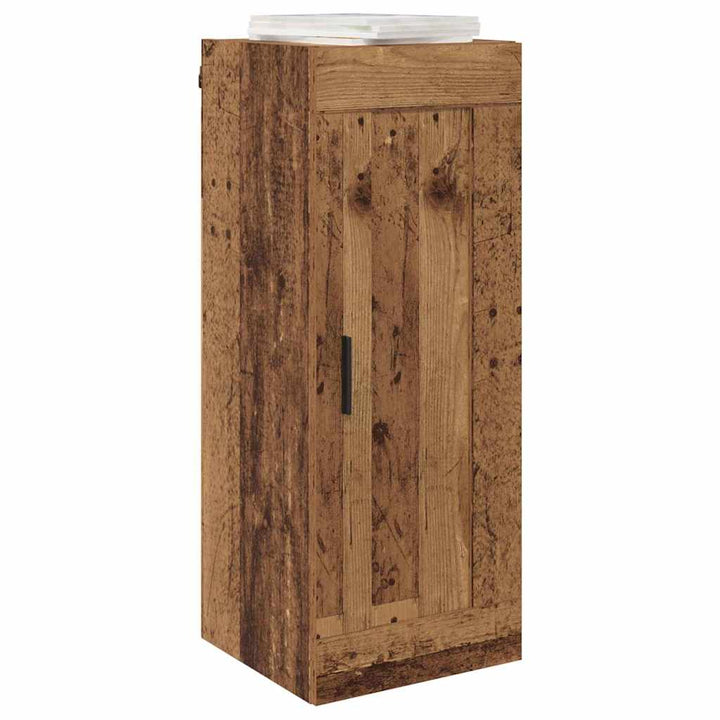 Vægskab Gammelt træ 34,5 x 34 x 90 cm Konstrueret træ