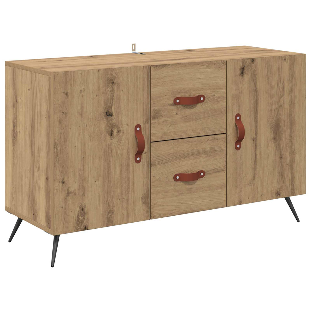 Sideboard Artisan Egetræ 100 x 36 x 60 cm Konstrueret træ