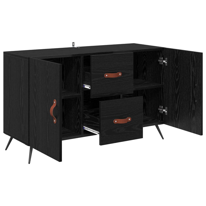 Sideboard Sort eg 100 x 36 x 60 cm Konstrueret træ