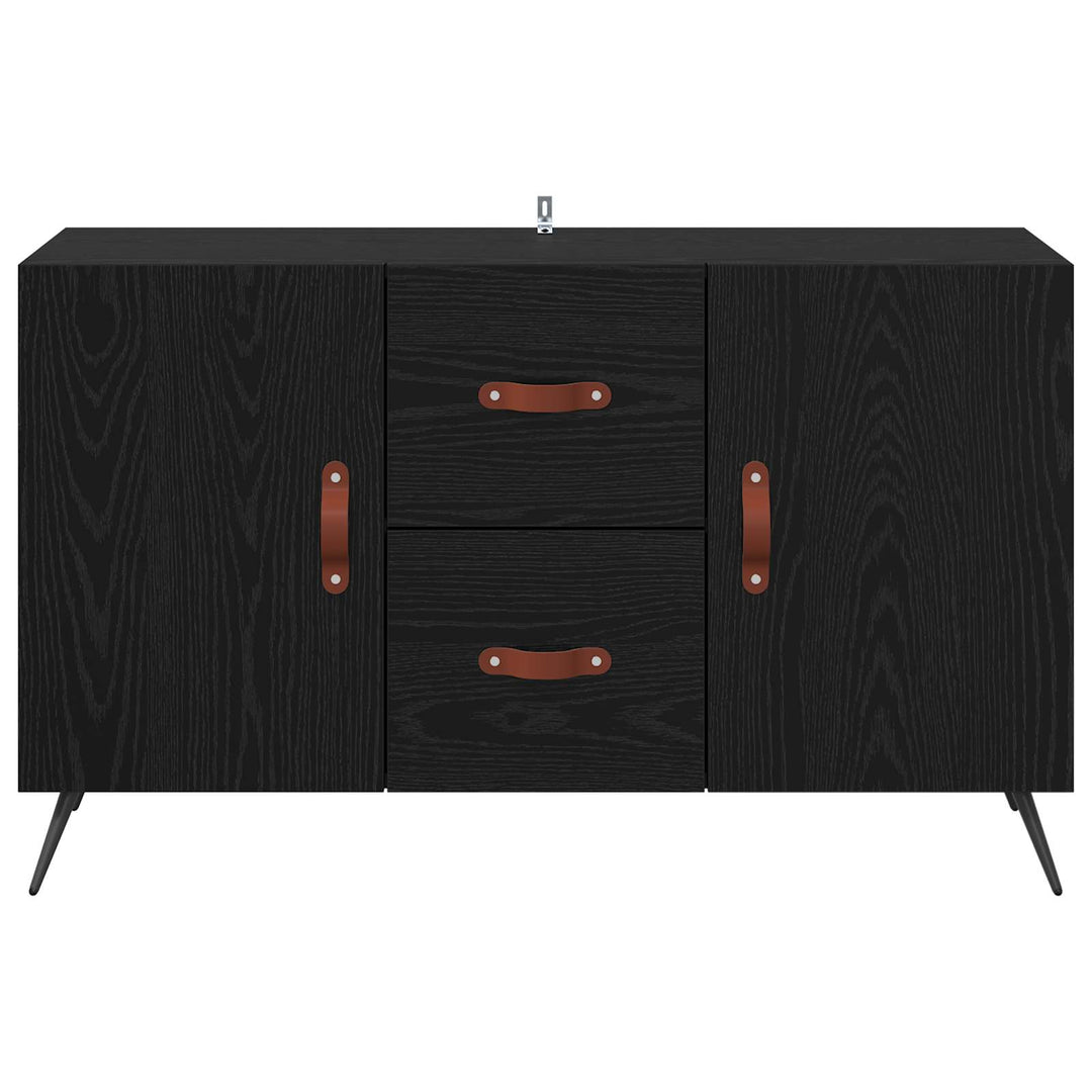 Sideboard Sort eg 100 x 36 x 60 cm Konstrueret træ