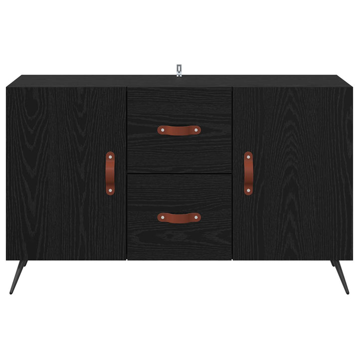 Sideboard Sort eg 100 x 36 x 60 cm Konstrueret træ