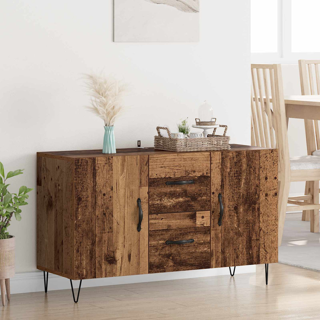 Sideboard Gammelt træ 100 x 36 x 60 cm Konstrueret træ