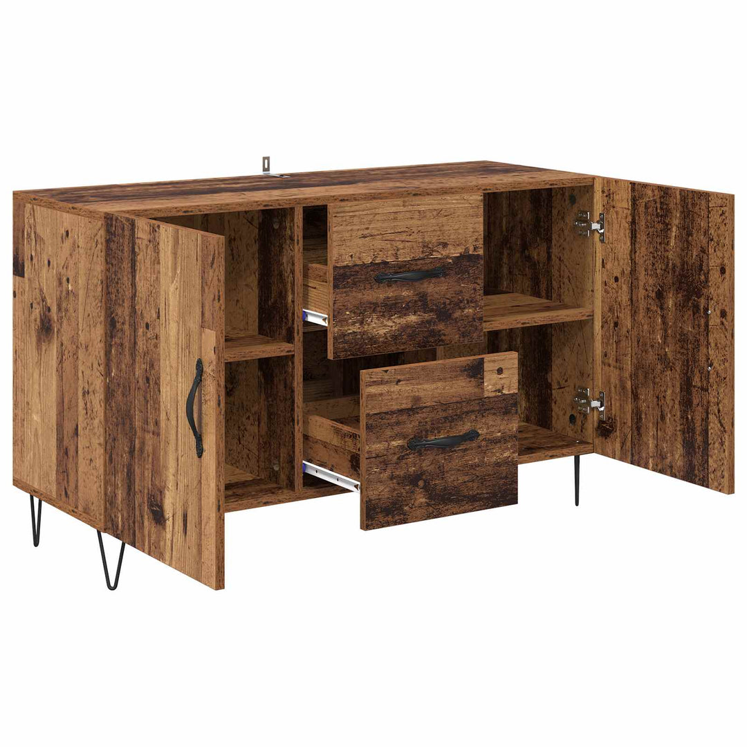Sideboard Gammelt træ 100 x 36 x 60 cm Konstrueret træ