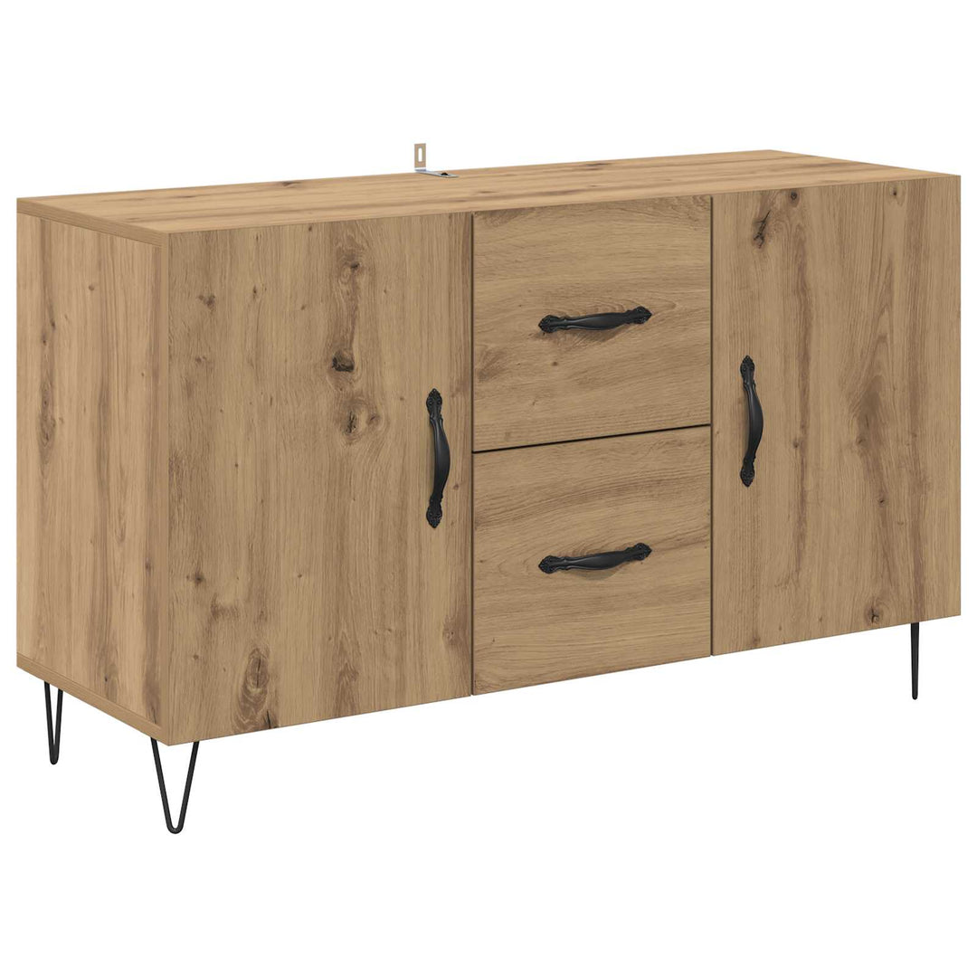 Sideboard Artisan Egetræ 100 x 36 x 60 cm Konstrueret træ