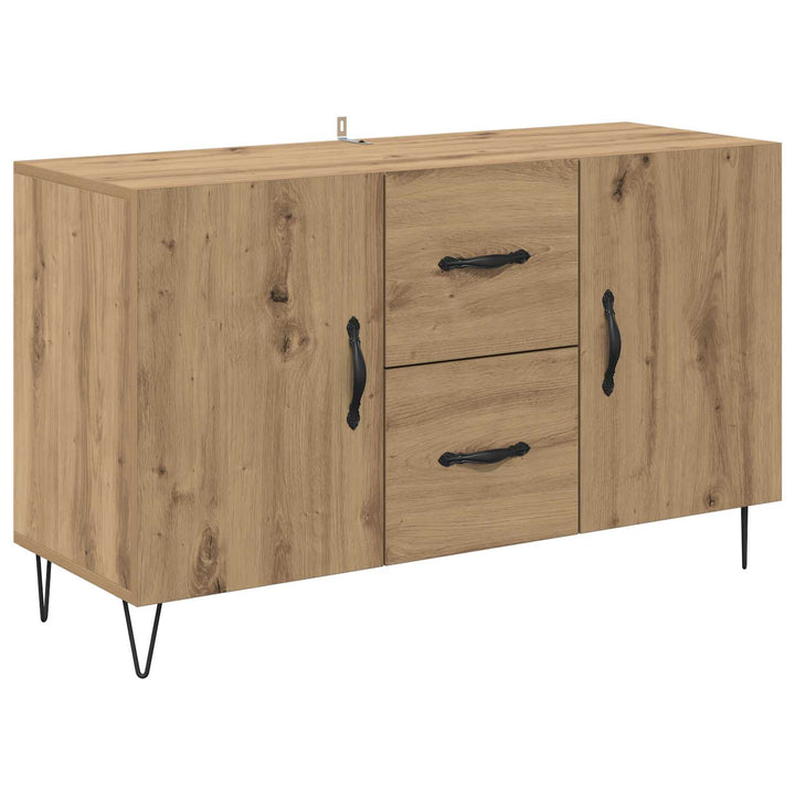 Sideboard Artisan Egetræ 100 x 36 x 60 cm Konstrueret træ