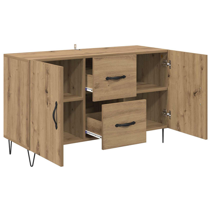 Sideboard Artisan Egetræ 100 x 36 x 60 cm Konstrueret træ
