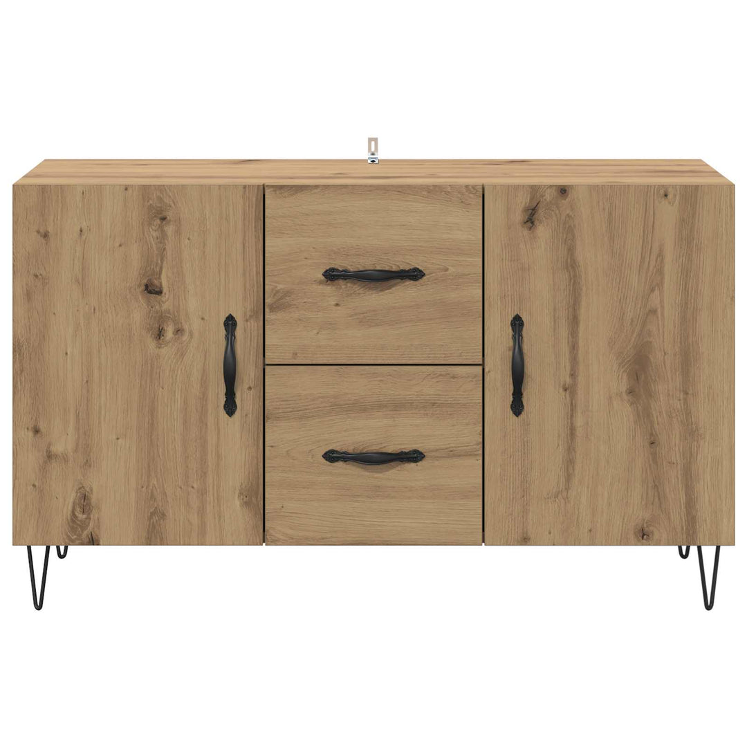 Sideboard Artisan Egetræ 100 x 36 x 60 cm Konstrueret træ