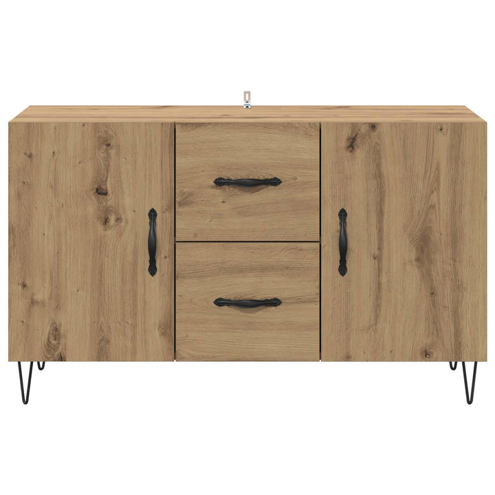 Sideboard Artisan Egetræ 100 x 36 x 60 cm Konstrueret træ
