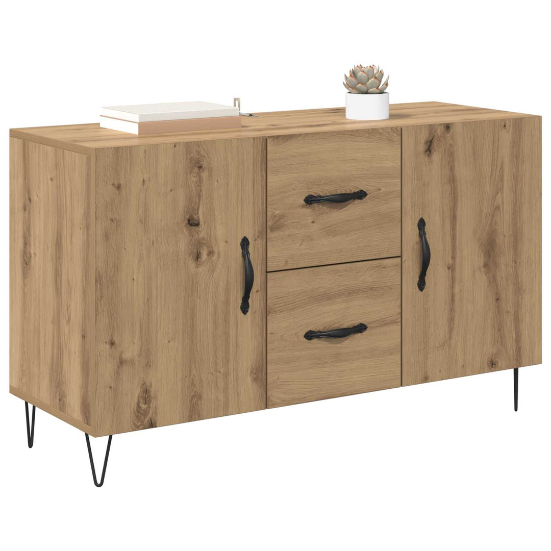 Sideboard Artisan Egetræ 100 x 36 x 60 cm Konstrueret træ