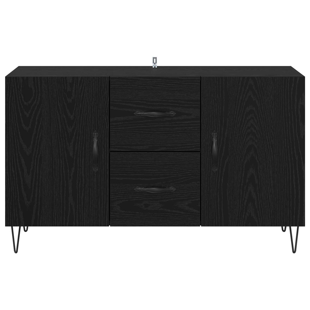 Sideboard Sort eg 100 x 36 x 60 cm Konstrueret træ