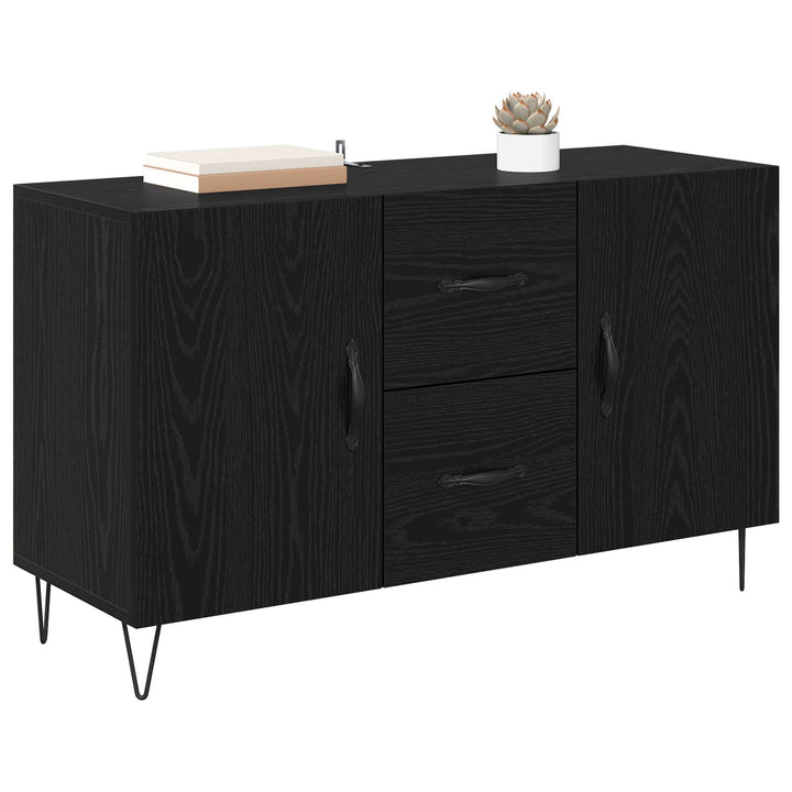 Sideboard Sort eg 100 x 36 x 60 cm Konstrueret træ