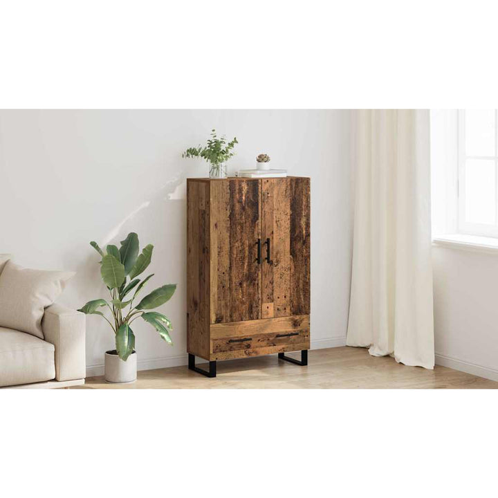 Highboard Gammelt træ 69,5 x 30 x 115 cm Konstrueret træ