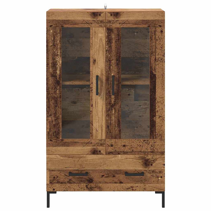 Highboard Gammelt træ 69,5 x 31 x 115 cm Konstrueret træ