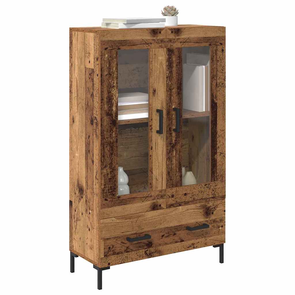 Highboard Gammelt træ 69,5 x 31 x 115 cm Konstrueret træ