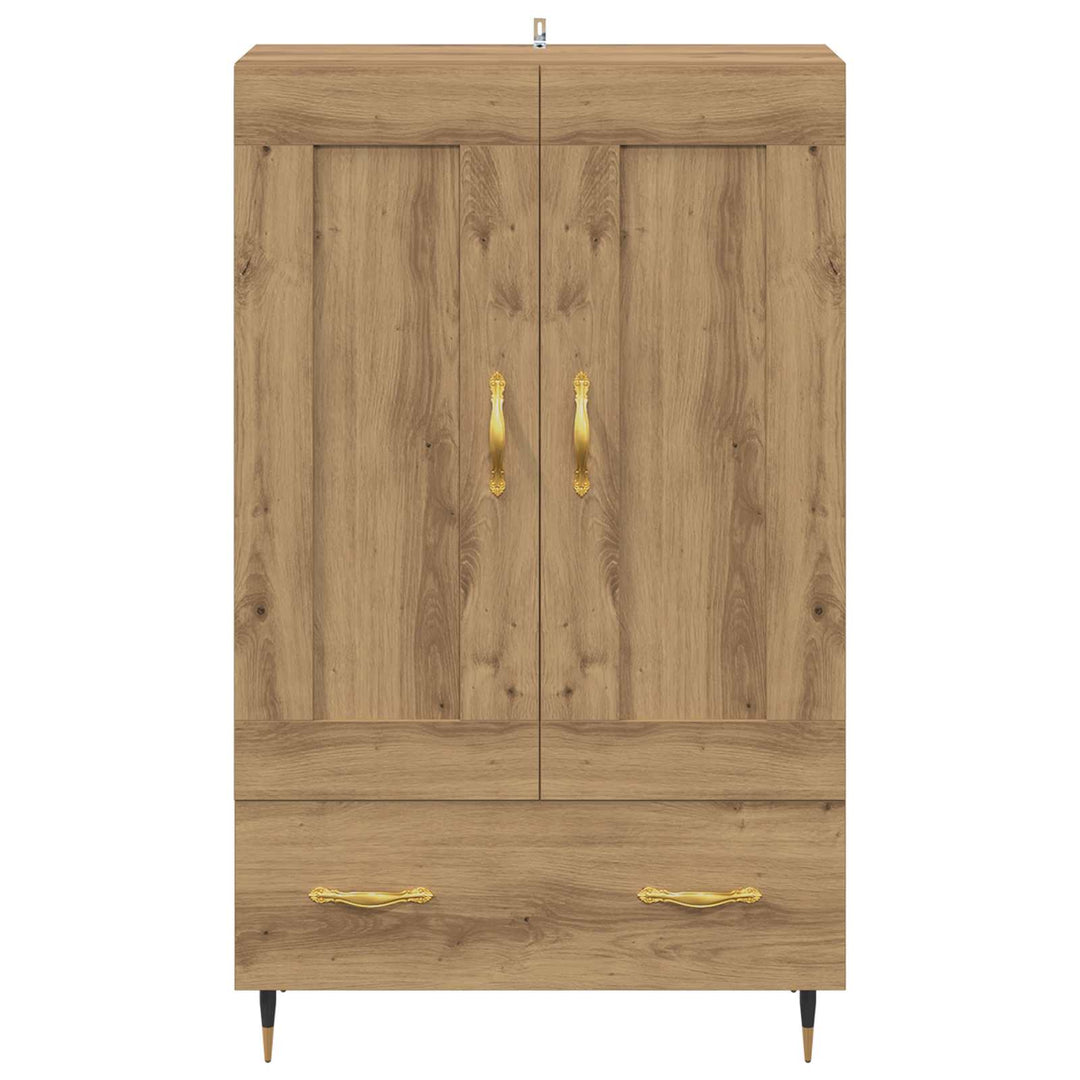Highboard Artisan Egetræ 69,5 x 31 x 115 cm Konstrueret træ