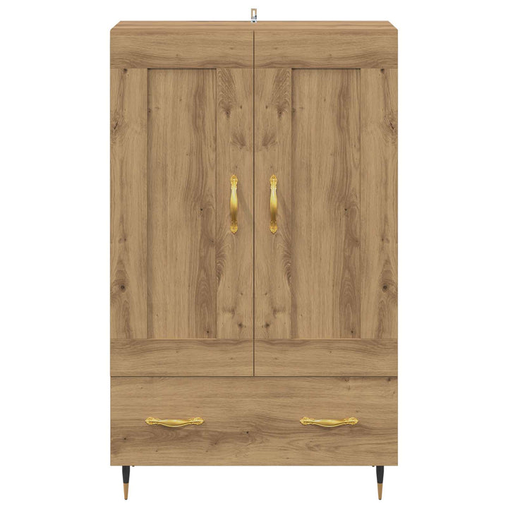 Highboard Artisan Egetræ 69,5 x 31 x 115 cm Konstrueret træ