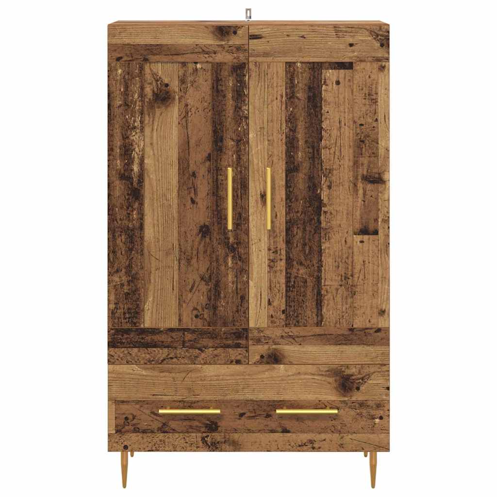 Highboard Gammelt træ 69,5 x 31 x 115 cm Konstrueret træ