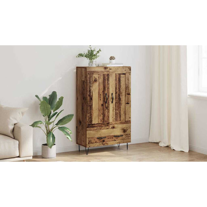 Highboard Gammelt træ 69,5 x 31 x 115 cm Konstrueret træ