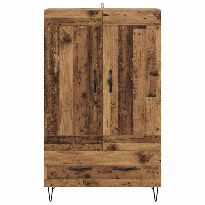 Highboard Gammelt træ 69,5 x 31 x 115 cm Konstrueret træ