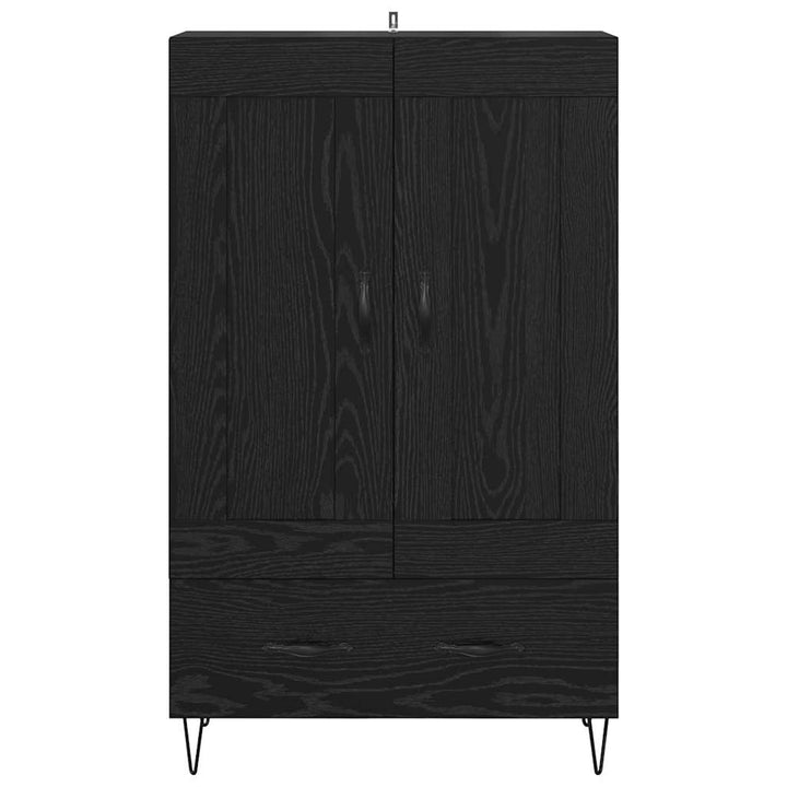 Highboard Sort eg 69,5 x 31 x 115 cm Konstrueret træ