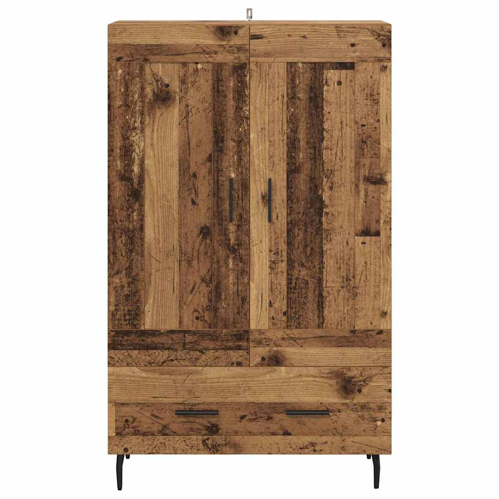 Highboard Gammelt træ 69,5 x 31 x 115 cm Konstrueret træ