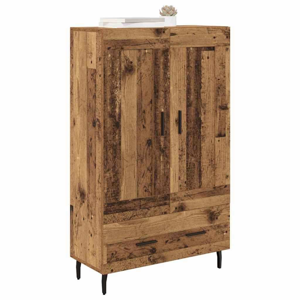 Highboard Gammelt træ 69,5 x 31 x 115 cm Konstrueret træ