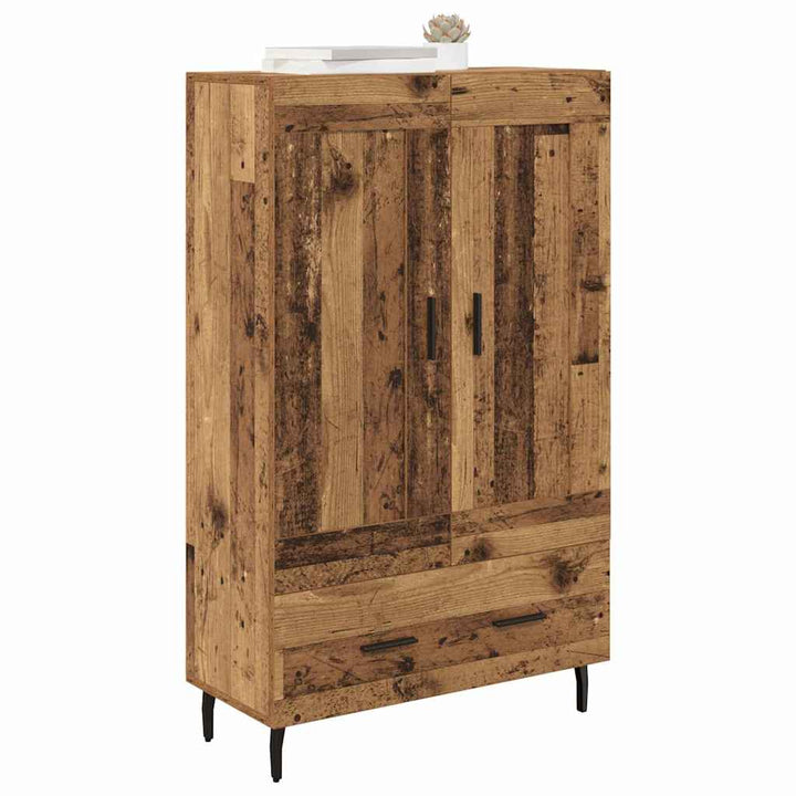 Highboard Gammelt træ 69,5 x 31 x 115 cm Konstrueret træ