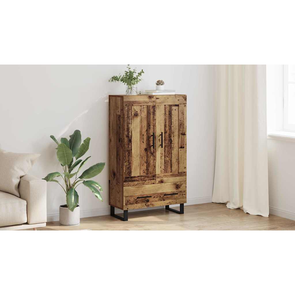 Highboard Gammelt træ 69,5 x 31 x 115 cm Konstrueret træ