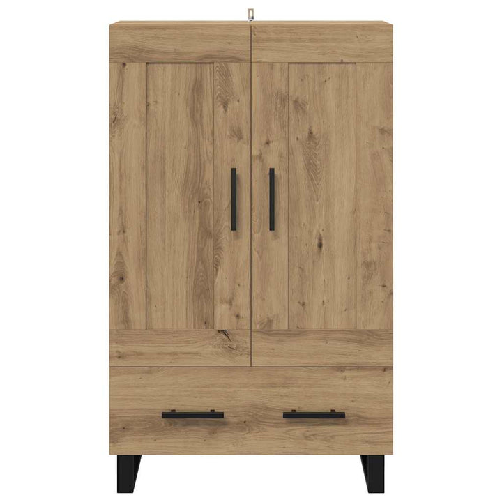 Highboard Artisan Egetræ 69,5 x 31 x 115 cm Konstrueret træ