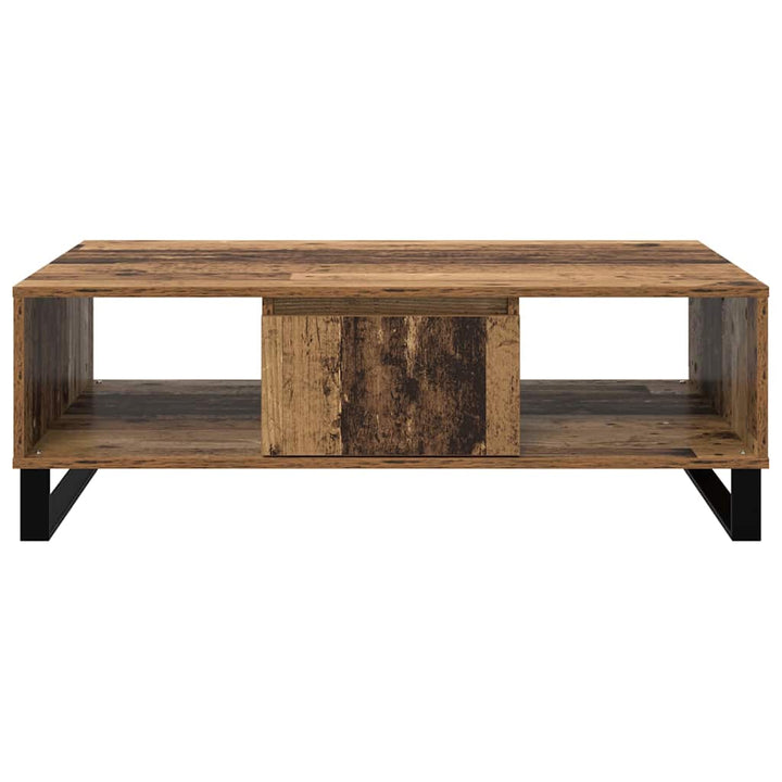 Sofabord Gammelt træ 104 x 60 x 35 cm Konstrueret træ