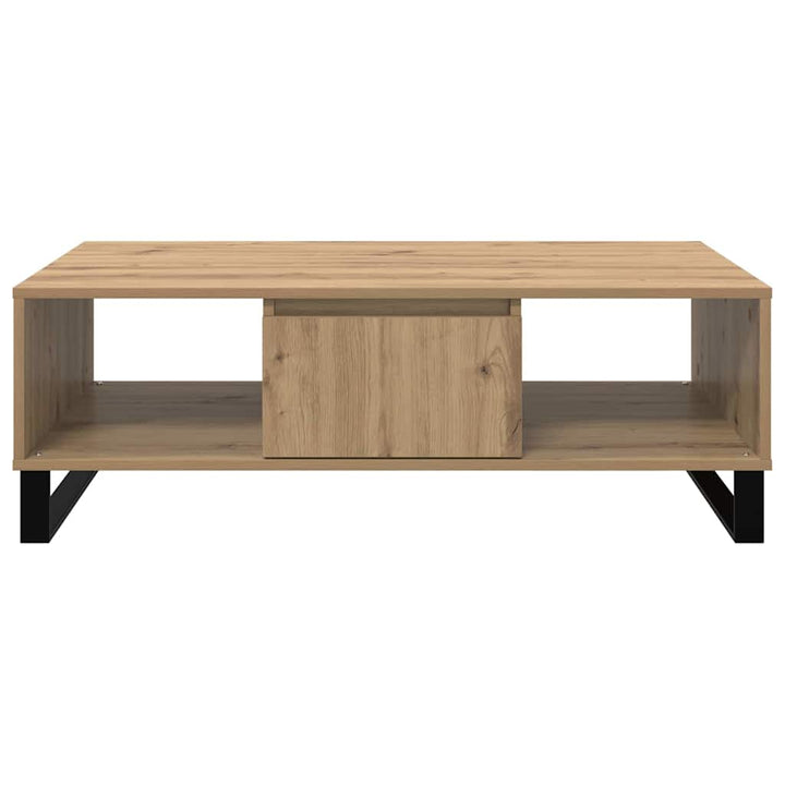 Sofabord Artisan Egetræ 104 x 60 x 35 cm Konstrueret træ