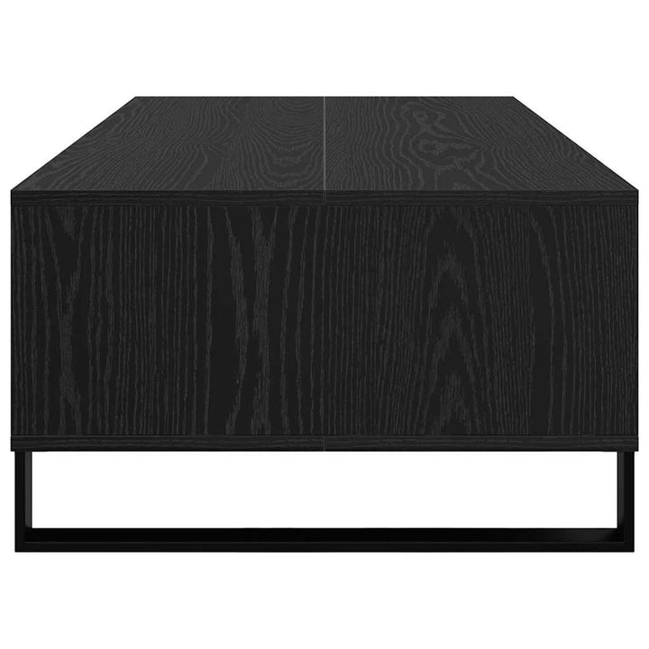 Sofabord Sort eg 104 x 60 x 35 cm Konstrueret træ