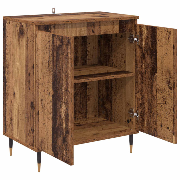 Sideboard Gammelt træ 60 x 35 x 70 cm Konstrueret træ