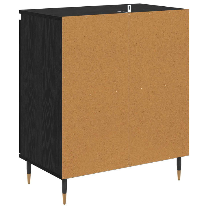 Sideboard Sort eg 60 x 35 x 70 cm Konstrueret træ