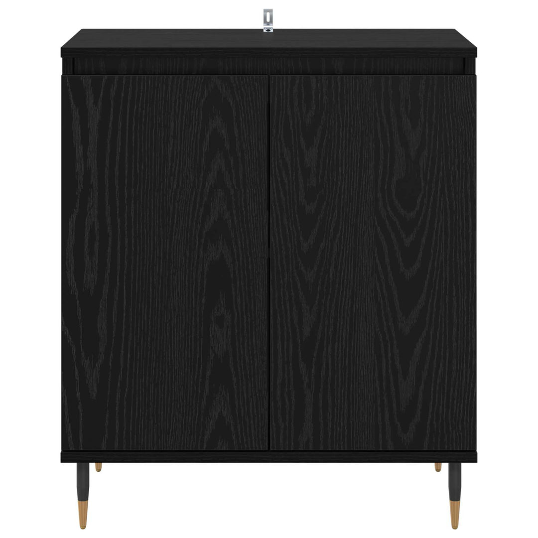 Sideboard Sort eg 60 x 35 x 70 cm Konstrueret træ